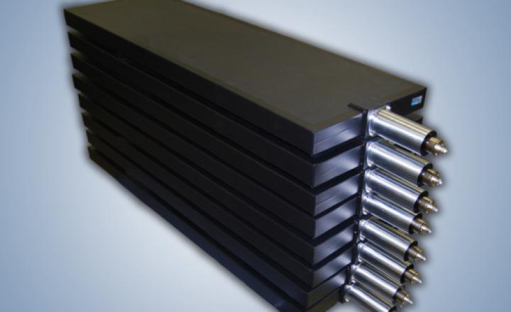 Plastic Scintillator wrapped with PMT readout