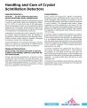 Handling-and-Care-of-Crystal-Scintillation-Detectors